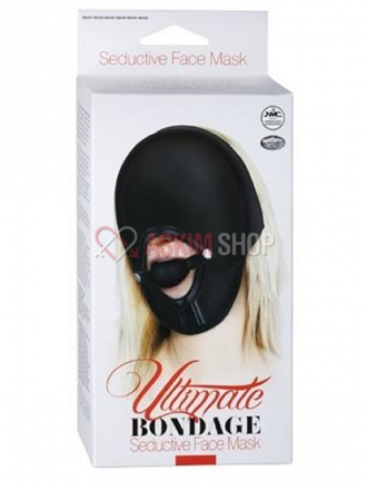 Ultimate Bondage Fetiş Ağız Toplu Yüz Maskesi
