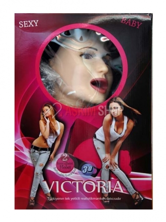 Victoria Realistik Vajinalı Şişme Manken